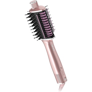 Shark Glossi 2-in-1 Hot Tool & Air Glosser, Lychee Pink, HT302PK | 2-in-1 Hot Tool & Air Glosser Dries, Smooths & Shines Hair in One Step Using Ceramic Plates & Powerful Airflow(Lychee)
