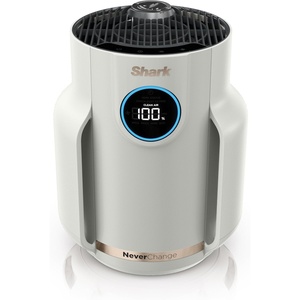 Shark NeverChange Compact Pro Air Purifier, HP071BRN, Winter Fog | For Bedroom, Nursery, Home Office, Dorm, HEPA-Exceeding Filter, Captures Pollutants, Pet Dander, Dust, Odor, Smoke, and More(Dove (250 sq. ft))