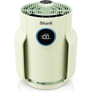 Shark NeverChange Compact Pro Air Purifier, HP071BRN, Winter Fog | For Bedroom, Nursery, Home Office, Dorm, HEPA-Exceeding Filter, Captures Pollutants, Pet Dander, Dust, Odor, Smoke, and More(Honeydew (250 sq. ft))