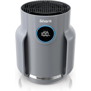 Shark NeverChange Compact Pro Air Purifier, HP071BRN, Winter Fog | For Bedroom, Nursery, Home Office, Dorm, HEPA-Exceeding Filter, Captures Pollutants, Pet Dander, Dust, Odor, Smoke, and More(Winter Fog (250 sq. ft))