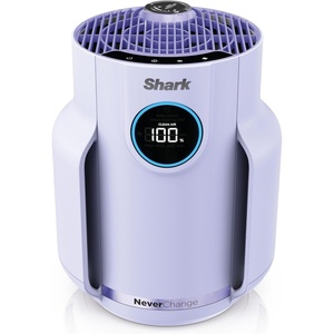 Shark NeverChange Compact Pro Air Purifier, HP071BRN, Winter Fog | For Bedroom, Nursery, Home Office, Dorm, HEPA-Exceeding Filter, Captures Pollutants, Pet Dander, Dust, Odor, Smoke, and More(Lilac (250 sq. ft))