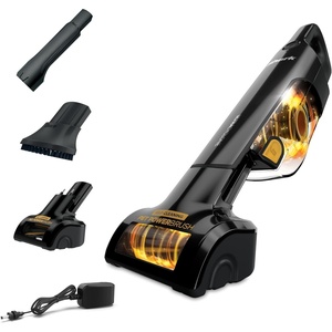 Shark UltraCyclone Pet Pro Plus Cordless Handheld Vacuum, Brown, CH951BR1 | Powerful Suction, Portable Vacuum for Car & Home, Pet Power Brush, Crevice Tool, Scrubbing Brush, XL Dust Cup(Black)