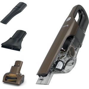 Shark UltraCyclone Pet Pro Plus Cordless Handheld Vacuum, Brown, CH951BR1 | Powerful Suction, Portable Vacuum for Car & Home, Pet Power Brush, Crevice Tool, Scrubbing Brush, XL Dust Cup(Brown)