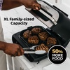 Ninja® Foodi® 6-in-1 Indoor Grill & Air Fryer, 500°F, Black/Silver, EG201 | Cyclonic Grilling, 500°F Surround Searing for char-grilled marks, virtually smoke-free. 6-in-1: Grill, Air Fry, Roast & more.(6-in-1 Smart XL)