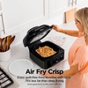 Ninja® Foodi® 6-in-1 Indoor Grill & Air Fryer, 500°F, Black/Silver, EG201 | Cyclonic Grilling, 500°F Surround Searing for char-grilled marks, virtually smoke-free. 6-in-1: Grill, Air Fry, Roast & more.(5-in-1 Premium w/ probe)