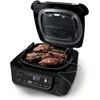 Ninja Foodi Pro 5-in-1 Indoor Integrated Smart Probe, 4-Quart Air Fryer, Roast, Bake, Dehydrate, an Cyclonic Grilling Technology, with 4 Steaks Capacity, in a Stainless Finish | Integrated Smart Probe, Roast, Bake, Dehydrate, Cyclonic Grilling Technology, 4 Steaks Capacity(Stainless)