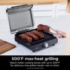Ninja® Sizzle™ Indoor Grill & Griddle, 14”, 500°F, Grey/Silver, GR101 | Interchangeable nonstick grill & griddle plate, dishwasher-safe lid, 500°F edge-to-edge heat for perfect char-grilled marks.(14 Inch)