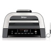 Ninja® Foodi® 6-in-1 Indoor Grill & Air Fryer, 500°F, Black/Silver, EG201 | Cyclonic Grilling, 500°F Surround Searing for char-grilled marks, virtually smoke-free. 6-in-1: Grill, Air Fry, Roast & more.(6-in-1 w/ probe)