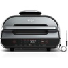 Ninja® Foodi® 6-in-1 Indoor Grill & Air Fryer, 500°F, Black/Silver, EG201 | Cyclonic Grilling, 500°F Surround Searing for char-grilled marks, virtually smoke-free. 6-in-1: Grill, Air Fry, Roast & more.(6-in-1 Smart XL)