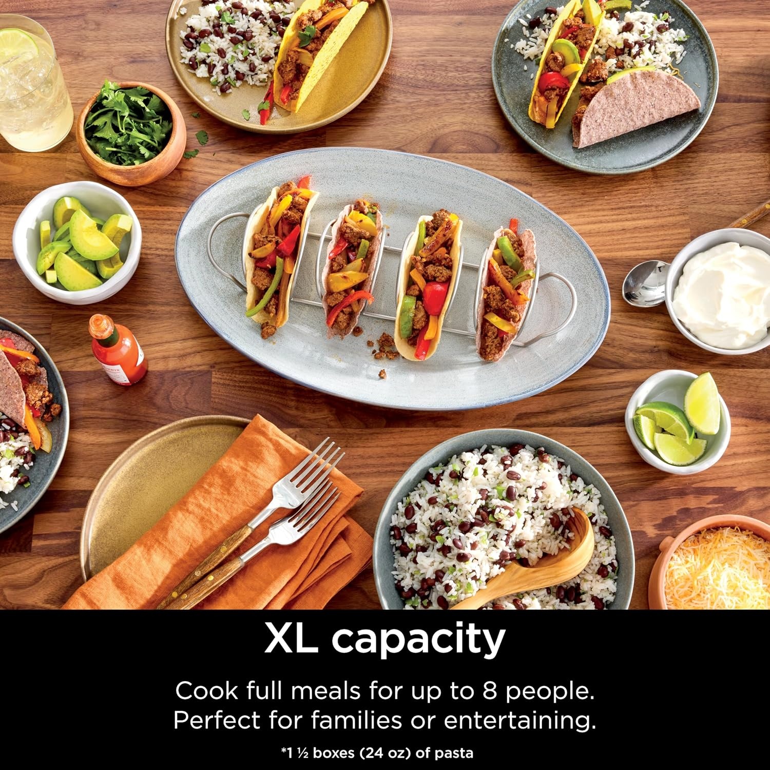 image:imageNinja Combi AllinOne Multicooker amp Air Fryer Stainless Steel SFP701 Cooks complete family meals in 15 mins HyperSteam Air Fry 14in1 Bake Roast Slow Cook amp more 3 accessories includedMulticooker