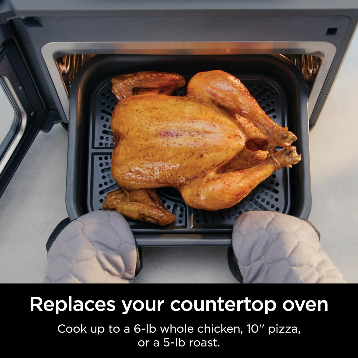 image:imageNinja Combi AllinOne Multicooker amp Air Fryer Stainless Steel SFP701 Cooks complete family meals in 15 mins HyperSteam Air Fry 14in1 Bake Roast Slow Cook amp more 3 accessories includedMulticooker