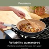 Ninja® Extended Life 10.25″ Fry Pan, PTFE-Free, Dark Grey, CW90026 | 5-year nonstick via CeramicLock™ coating — 5x more durable. PTFE-free. All stovetops & induction compatible. Oven safe 550°F.(10.25″ Fry Pan)
