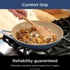 Ninja Extended Life Ceramic 10.25″ Fry Pan with Comfort Grip, Nonstick Fry Pans, Pots, PTFE Free, Healthy Cooking, Oven Safe, Dishwasher Safe, All Stovetops & Induction Compatible, Navy Blue, CW40026(10.25″ Blue Fry Pan)
