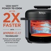 Ninja® HyperHeat™ 9-in-1 Pressure Cooker, 6.5-qt, Blue Macaron, PC201 | Cooks 2X faster, Sear, Sauté, Slow Cook, Steam & Sous Vide, 1200W, PFAS-free pot, removable SimpliServe™ pot for easy serving(Stone Purple)
