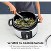Ninja® HyperHeat™ 9-in-1 Pressure Cooker, 6.5-qt, Blue Macaron, PC201 | Cooks 2X faster, Sear, Sauté, Slow Cook, Steam & Sous Vide, 1200W, PFAS-free pot, removable SimpliServe™ pot for easy serving(White)
