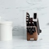 Ninja® NeverDull™ 15-Pc Wood Series Knife Block, Stainless/Walnut, K52015 | Stays razor-sharp 10+ years. Premium German stainless steel blades. Foolproof built-in sharpener. Walnut wood block & handles(15-Piece)