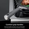 Ninja Pots and Pans Set Non Stick | Comfort Grip 10-Piece Cookware Set with NeverStick | Frying Pan, Sauce Pan With Lid, Stock Pot with Lid, Nonstick, Dishwasher Safe, Oven Safe to 400°F, CW69010 | NeverStick Non-Stick Cookware(10 Piece Set)
