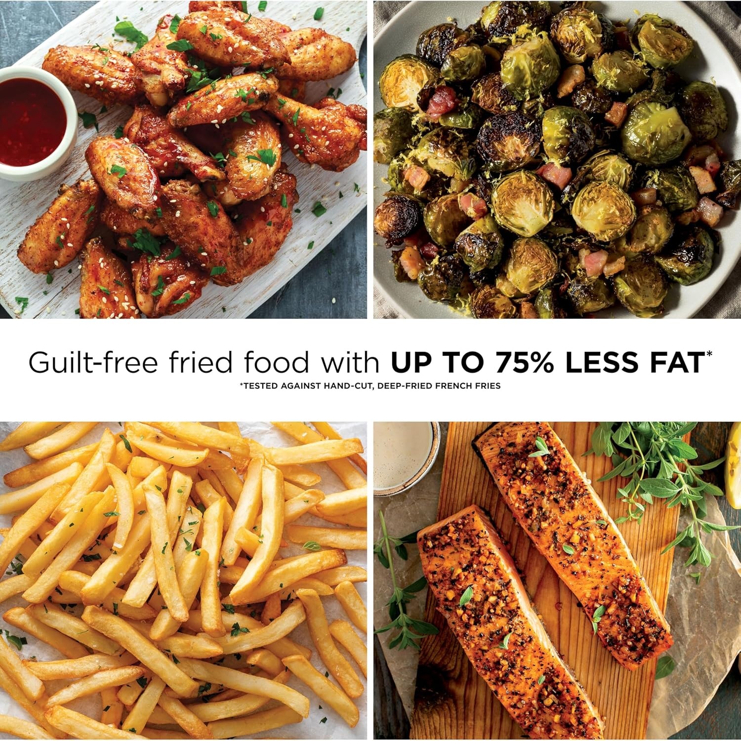 image:imageNinja Air Fryer Pro 5 Qt 5in1 Stone AF142SD Air fry bake roast reheat dehydrate 1750W 400F max Fits 4 lbs fries DishwashersafeSage
