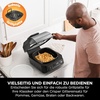 Ninja 5-in-1 Indoor Grill and Oil Free Deep Fryer, 5 Modes EG351EU | Cooks up to 4 burgers, 5.7L capacity, low smoke emission, digital meat thermometer included