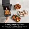 Ninja Air Fryer DoubleStack, 8 Qt, 6-in-1, Black, SL201 | Air fry, broil, roast, bake, reheat, dehydrate, Cooks 4 foods at once, Smart Finish, Match Cook(8 QT)