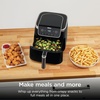 Ninja Air Fryer Pro, 5 Qt, 5-in-1, Stone, AF142SD | Air fry, bake, roast, reheat, dehydrate, 1750W, 400F max, Fits 4 lbs fries, Dishwasher-safe(Black)