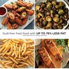 Ninja Air Fryer Pro, 5 Qt, 5-in-1, Stone, AF142SD | Air fry, bake, roast, reheat, dehydrate, 1750W, 400F max, Fits 4 lbs fries, Dishwasher-safe(Charcoal)
