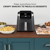 Ninja Air Fryer Pro, 5 Qt, 5-in-1, Stone, AF142SD | Air fry, bake, roast, reheat, dehydrate, 1750W, 400F max, Fits 4 lbs fries, Dishwasher-safe(Charcoal)