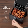 Ninja Air Fryer Pro, 5 Qt, 5-in-1, Stone, AF142SD | Air fry, bake, roast, reheat, dehydrate, 1750W, 400F max, Fits 4 lbs fries, Dishwasher-safe(Charcoal)