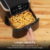Ninja Air Fryer Pro, 5 Qt, 5-in-1, Stone, AF142SD | Air fry, bake, roast, reheat, dehydrate, 1750W, 400F max, Fits 4 lbs fries, Dishwasher-safe(Grey)