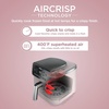 Ninja Air Fryer Pro, 5 Qt, 5-in-1, Stone, AF142SD | Air fry, bake, roast, reheat, dehydrate, 1750W, 400F max, Fits 4 lbs fries, Dishwasher-safe(Light Pink)