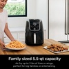 Ninja Air Fryer XL with MaxCrisp, 6.5 Qt, 6-in-1, Grey, AF181 | Max crisp, air fry, roast, bake, reheat, dehydrate, 1750W, 450F max, Fits 9 lbs wings(5.5 QT MAX)
