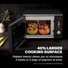 Ninja® Crispi™ Microwave & Air Fryer with FusionCrisp, Silver, MW101 | Replaces a countertop microwave and air fryer with 14 functions; Fast 1000W microwave and powerful 1700W Ninja® air fryer.(Black)