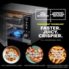 Ninja® Crispi™ Microwave & Air Fryer with FusionCrisp, Silver, MW101 | Replaces a countertop microwave and air fryer with 14 functions; Fast 1000W microwave and powerful 1700W Ninja® air fryer.(Silver)