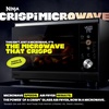 Ninja® Crispi™ Microwave & Air Fryer with FusionCrisp, Silver, MW101 | Replaces a countertop microwave and air fryer with 14 functions; Fast 1000W microwave and powerful 1700W Ninja® air fryer.(Black)