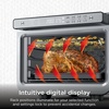 Ninja DCT451 12-in-1 Smart Double Oven with FlexDoor, Thermometer, FlavorSeal, Smart Finish, Rapid Top Convection and Air Fry Bottom , Stainless Steel | Smart Cook thermometer, FlavorSeal, Smart Finish, Air fry, bake, broil, roast, pizza(10-in-1 XL Prestige)