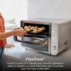 Ninja DCT451 12-in-1 Smart Double Oven with FlexDoor, Thermometer, FlavorSeal, Smart Finish, Rapid Top Convection and Air Fry Bottom , Stainless Steel | Smart Cook thermometer, FlavorSeal, Smart Finish, Air fry, bake, broil, roast, pizza(12-in-1 Prestige)