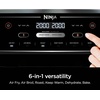 Ninja DZ550 Foodi 10 Quart 6-in-1 DualZone Smart XL Air Fryer with 2 Independent Baskets, Cook Thermometer for Perfect Doneness, Match and Finish to Roast, Dehydrate and More, Black | Air fry, roast, broil, bake, reheat, dehydrate, Smart Cook thermometer, Match Cook, Smart Finish(10-QT & DualZone (Black))