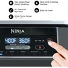 Ninja DZ550 Foodi 10 Quart 6-in-1 DualZone Smart XL Air Fryer with 2 Independent Baskets, Cook Thermometer for Perfect Doneness, Match and Finish to Roast, Dehydrate and More, Black | Air fry, roast, broil, bake, reheat, dehydrate, Smart Cook thermometer, Match Cook, Smart Finish(8-QT & DualZone)
