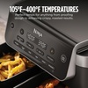 Ninja DZ550 Foodi 10 Quart 6-in-1 DualZone Smart XL Air Fryer with 2 Independent Baskets, Cook Thermometer for Perfect Doneness, Match and Finish to Roast, Dehydrate and More, Black | Air fry, roast, broil, bake, reheat, dehydrate, Smart Cook thermometer, Match Cook, Smart Finish(8-QT & DualZone (2026 Release))