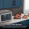 Ninja Double Oven, 12-in-1, FlexDoor, Stainless Steel, DCT401 | FlavorSeal, Smart Finish, Air fry, bake, broil, roast, toast, pizza, fits 6 lbs wings(10-in-1 Prestige)