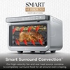 Ninja Double Oven, 12-in-1, FlexDoor, Stainless Steel, DCT401 | FlavorSeal, Smart Finish, Air fry, bake, broil, roast, toast, pizza, fits 6 lbs wings(10-in-1 Prestige)