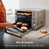 Ninja Double Oven, 12-in-1, FlexDoor, Stainless Steel, DCT401 | FlavorSeal, Smart Finish, Air fry, bake, broil, roast, toast, pizza, fits 6 lbs wings(12-in-1 XL Prestige)