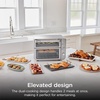Ninja Double Oven, 12-in-1, FlexDoor, Stainless Steel, DCT401 | FlavorSeal, Smart Finish, Air fry, bake, broil, roast, toast, pizza, fits 6 lbs wings(12-in-1 XL Prestige)