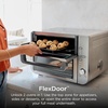 Ninja Double Oven, 12-in-1, FlexDoor, Stainless Steel, DCT401 | FlavorSeal, Smart Finish, Air fry, bake, broil, roast, toast, pizza, fits 6 lbs wings(12-in-1 XL Prestige)