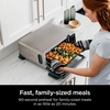 Ninja Double Oven, 12-in-1, FlexDoor, Stainless Steel, DCT401 | FlavorSeal, Smart Finish, Air fry, bake, broil, roast, toast, pizza, fits 6 lbs wings(8-in-1 Flip Oven)