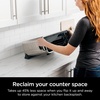 Ninja Double Oven, 12-in-1, FlexDoor, Stainless Steel, DCT401 | FlavorSeal, Smart Finish, Air fry, bake, broil, roast, toast, pizza, fits 6 lbs wings(8-in-1 Flip Oven)