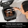 Ninja (Refurbished) EG201 Foodi 6-in-1 Indoor Grill with Air Fry, Roast, Bake, Broil, & Dehydrate, 2nd Generation, Black/Silver (Renewed)