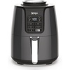 Ninja Air Fryer XL with MaxCrisp, 6.5 Qt, 6-in-1, Grey, AF181 | Max crisp, air fry, roast, bake, reheat, dehydrate, 1750W, 450F max, Fits 9 lbs wings(4 QT Compact)