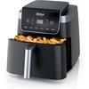 Ninja Air Fryer XL with MaxCrisp, 6.5 Qt, 6-in-1, Grey, AF181 | Max crisp, air fry, roast, bake, reheat, dehydrate, 1750W, 450F max, Fits 9 lbs wings(6.5 QT MAX)