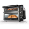 Ninja DCT451 12-in-1 Smart Double Oven with FlexDoor, Thermometer, FlavorSeal, Smart Finish, Rapid Top Convection and Air Fry Bottom , Stainless Steel | Smart Cook thermometer, FlavorSeal, Smart Finish, Air fry, bake, broil, roast, pizza(12-in-1 w/ Flexdoor)